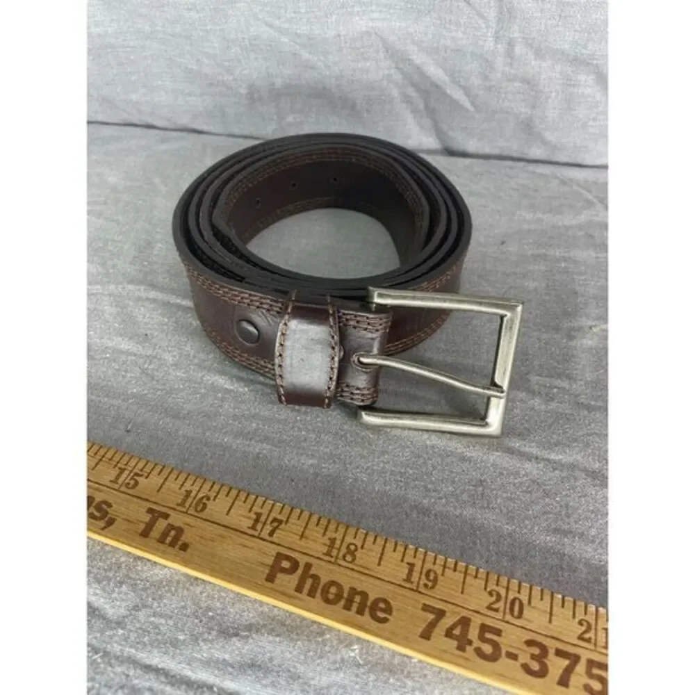 Brown leather belt size 51-55